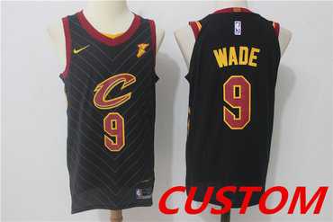 Men & Youth Customized Cleveland Cavaliers Black 2017-2018 Nike Swingman Stitched Jersey
